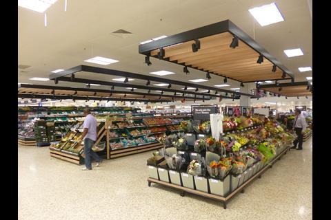 Fresh area at Tesco Purley